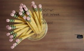 ☺ OOTW: First Week of School ☺