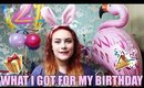 What I Got For My 21st Birthday | HeyAmyJane
