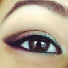 Purple and green liner