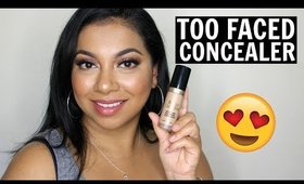 TOO FACED BORN THIS WAY SUPER COVERAGE CONCEALER REVIEW | MissBeautyAdikt