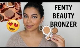 FENTY BEAUTY SUN STALK'R BRONZER REVIEW/SWATCHES/DEMO | MissBeautyAdikt