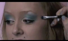 London 2012 Olympics inspired makeup tutorial - USA