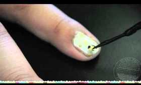 Super Simple Leopard Print Nails
