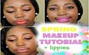 Simple Spring Makeup Tutorial + Lippies