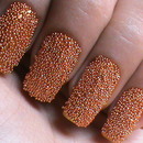 Caviar Nails DIY- how to do Caviar nail art at home with 3d cavair beads - easy caviar beads designs