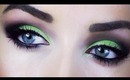 Neon Green Smokey Eye Tutorial♡