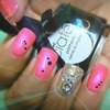 Pink Voltage ( Neon) / Black Ciate / Opi  Piroquette My Whistle 