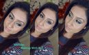 New Years Eve makeup | Lime green smokey eye || Makeup With Raji