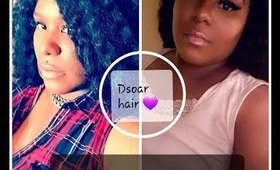 DSoar 7th Month hair Review 💜👑