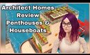 Sims Freeplay  - 🧱ARCHITECT HOMES REVIEW  👈🏻 -  🏣Penthouse Apartments & Houseboats🚢