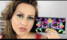 URBAN DECAY ELECTRIC PALETTE- REVIEW & SWATCHES