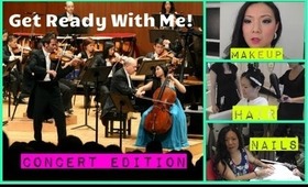 Get Ready With Me Cello Performance (Makeup Hair Nails)