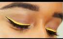 How to SLAY Bright NEON WINGED EYELINER - A Simple and Easy Tutorial | OffbeatLook