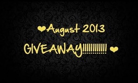 ❤AUGUST 2013 GIVEAWAY!!!! AND Wantable Box UNBOXING❤