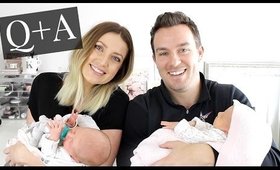 Postpartum Q + A: C-Section, Breast Feeding, Daily Routine | Kendra Atkins
