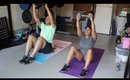 Fitness Friday Vlog: ep1 Full Body Dumbbell Workout