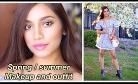 Wearable summer makeup tutorial | OOTD ft Stella & Dots.