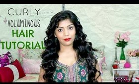 Long Curly Hairstyle Tutorial Ft. NUME Reverse Curling Wand Review & Demo