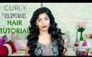 Long Curly Hairstyle Tutorial Ft. NUME Reverse Curling Wand Review & Demo