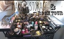 Make up storage & Room tour
