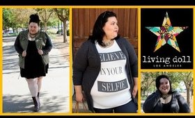 Early Fall Outfits with Living Doll LA | Plus Size Fashion Lookbook