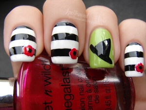 Witch nail art inspired by The Wizard of Oz
http://spellboundnails.blogspot.com/2012/10/nail-aween-witches-pumpkins.html