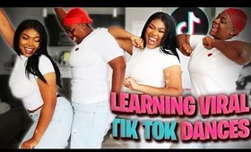 Learning VIRAL Tik Tok Dances