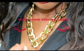 Diamond Dolls Chain Link Necklace Giveaway Winner