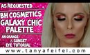 As Requested | BH Cosmetics Galaxy Chic | An Orange Sunset Eye Tutorial | Tanya Feifel-Rhodes