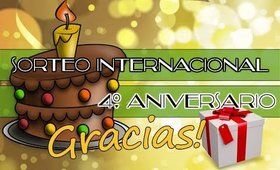 ☞ SORTEO INTERNACIONAL: 4º Aniversario ☜