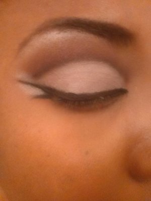 Cut crease with double winged liner