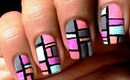 Color Blocking Nail Polish Designs + Tmart Review for easy nail art to do at home nail Tutorial