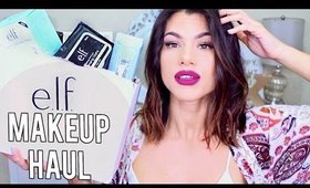 NEW E.L.F. MAKEUP HAUL!