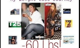 My Weight Loss Story:  How I Lost Over 60 Pounds