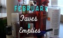February Favorites + Empties!