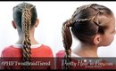 How To: Twist Braid Tiered Ponytail | Pretty Hair is Fun