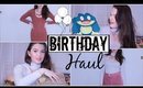 Huge Birthday Try On Haul | 2017