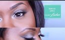 HOW TO EASILY APPLY FALSE LASHES + 8 PAIRS GIVEAWAY COMPETITION!