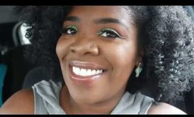 Vlog: My Natural Hair📷📷  & Some Shopping For Our New Home🏡