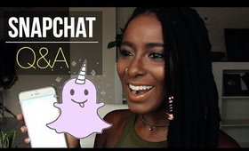 SNAPCHAT Q&A! | Ambrosia Malbrough
