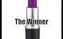 Mac Heroine Lipstick Giveaway Winner