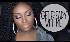 Get Ready with Me | Neutral Smokey & Pink Pout | Makeupd0ll