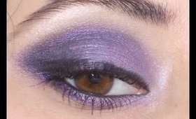 Purple Smokey Look using NYX Cosmetics
