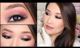 THANKSGIVING FESTIVE FALL MAKEUP TUTORIAL | UD VICE 3 | hollyannaeree