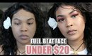 Full Face Using ONLY BEAUTY SUPPLY Makeup