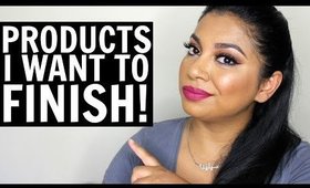 PRODUCTS I WANT TO USE UP 2018. PROJECT PAN! | MissBeautyAdikt