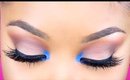Peek-a-Blue Cool Toned Eye Makeup Look | GRWM + Chit Chat | Samirah Gilli