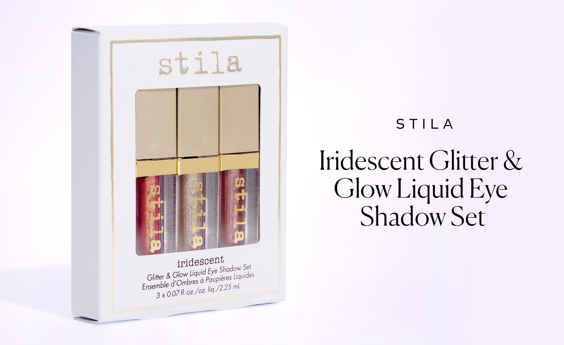 Stila Iridescent Glitter & Glow Liquid Eye Shadow Set