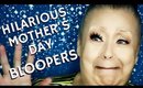 MOTHER'S DAY GLAM TUTORIAL BLOOPERS | mathias4makeup