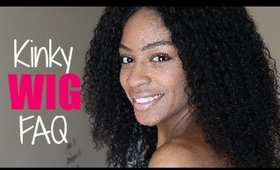 My Kinky Curly Wig FAQ + Extensions for Natural Hair